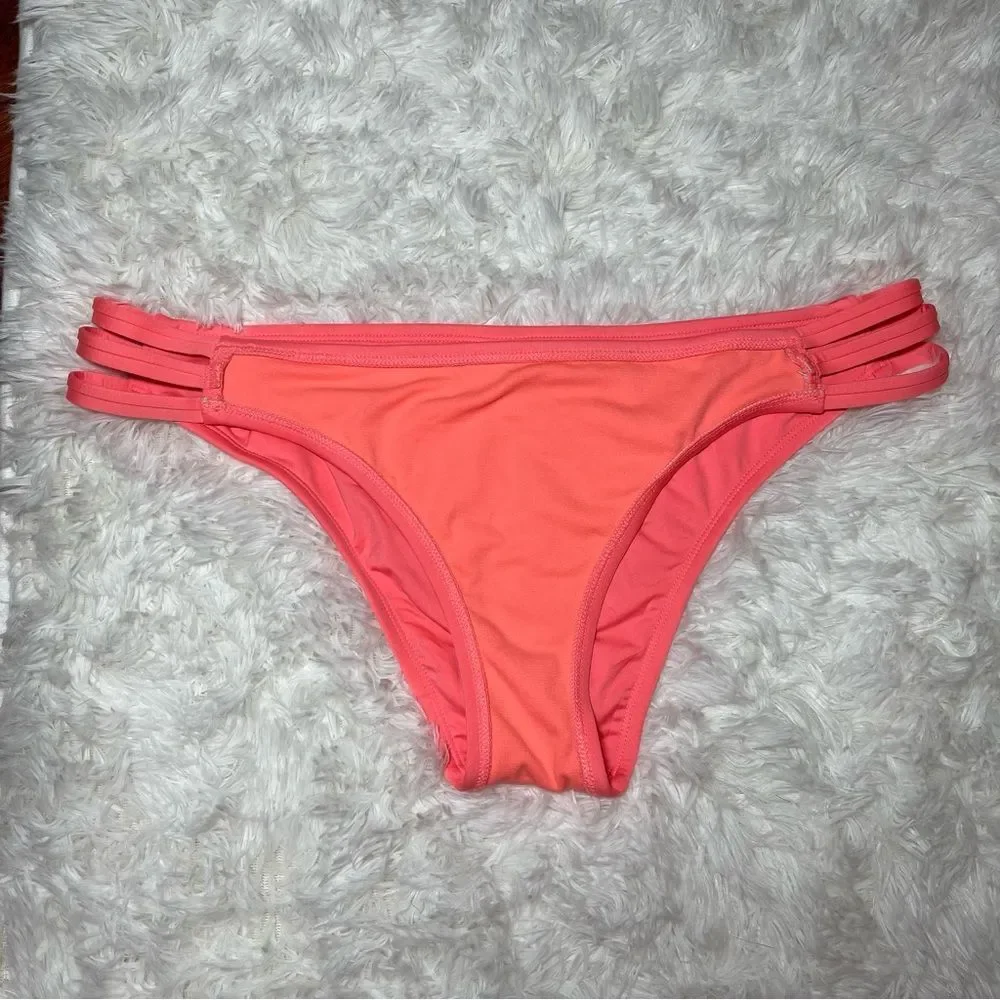 Mossimo Coral‎ Strappy Hipster Bikini Bottom XL